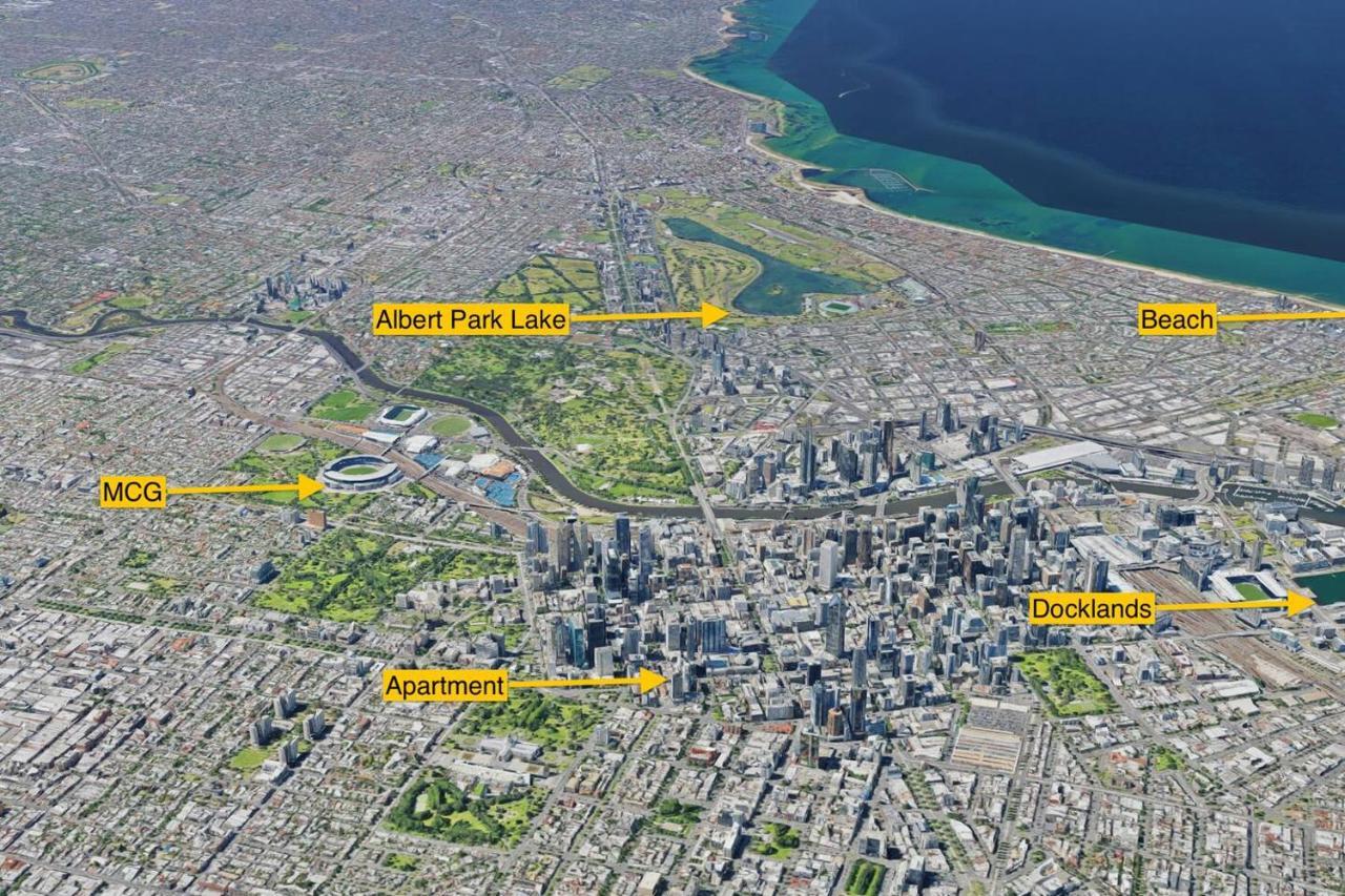 Central Sleek City Living Close To Everything Melbourne Dış mekan fotoğraf